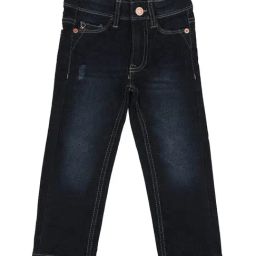 Allen Solly Junior Navy Solid Jeans-picture-10