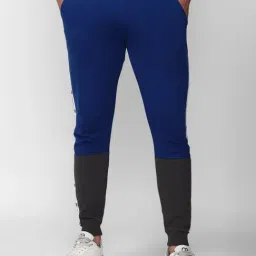 Peter England Blue Regular Fit Cotton Joggers-image-28