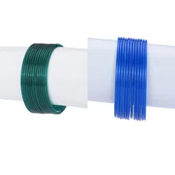 1ST TIME Set Of 24 Turquoise Blue Alloy Bangles-picture-17