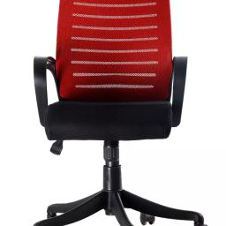 Regent Boom Office Chair Red Color-image-36