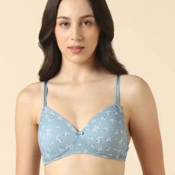 Van Heusen Blue Printed T-Shirt Bra-picture-29