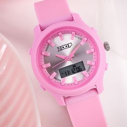 ZOOP from TITAN Pastel Pop Ana-Digi Girls Analog Digital Watch16046PP02-47