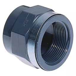 Georg Socket Fischer Plastic Pipe Fitting Straight Threaded Rp 1 6.35 mm (6.35 (1/4 inch)) 1-6.35 inch)), 729911009-image-65