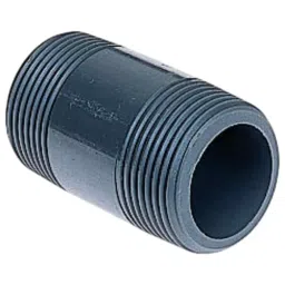 georg fischer Georg Nipple Fischer Plastic Pipe Fitting Straight Threaded R 50.8 mm (50.8 (2 inch)) inch)), 729911511 (Pack of 2)-picture-3