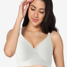 In Care Seamless Pure Cotton Push-Up Bra - Full Coverage Heavily Padded-3