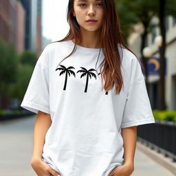 TOGS & TERRE Women Graphic Printed Round Neck Oversized Cotton T-shirt-picture-47