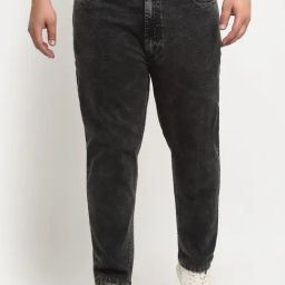Melon by PlusS Black Regular Fit Plus Size Jeans-picture-44