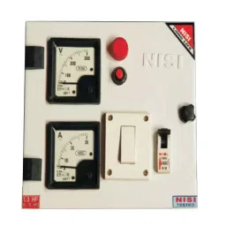NISI 3 HP Single Phase Submersible Panel without Contactor with MCB, 25 A-46