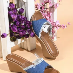 TRYME Party Wedge Sandals-20