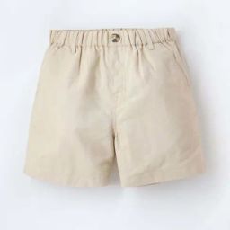 Cherry Crumble By Nitt Hyman Kids Beige Cotton Regular Fit Shorts-image-34