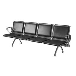 Tychemed 2380 x 680 x 780 mm 4 Seater Patient Waiting Chair With Cushion TM-WC-CS-4-26