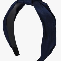 BuckleUp Women Navy Blue Solid Hairband-image-53