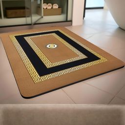 IVAZA Tan 2000 GSM Silicone Bath Rugs-image-84
