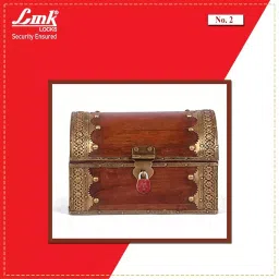 Link Miniature 30 mm Steel Padlock with 2 Keys, No. 2 image 3