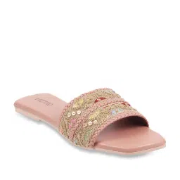 Metro Women's Pink Casual Sandals-image-15