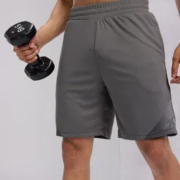 HRX by Hrithik Roshan Men Stripe Detail Training Shorts-image-115