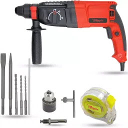 Hillgrove Chuck Size 26 mm Hammer Impact Drill kit 1200 W, HGCM792M1-6