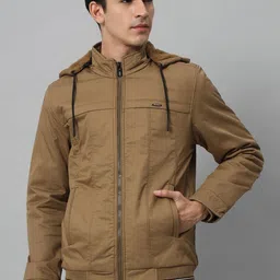 AR-FIT Men Checked Cotton Water Resistant Open Front Jacket-picture-40