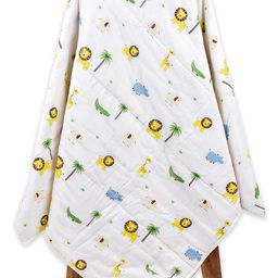 Moms Home Organic Cotton Baby AC Quilt Lion Print - Multicolor-image-73