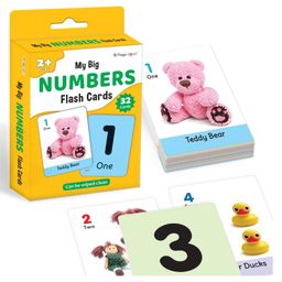 Fingo Brain My Big Numbers Flash Cards 32 Cards - Multicolour-image-5