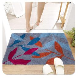 AAZEEM Abstract Cotton  Door mat  for Home (Multicolour)-34