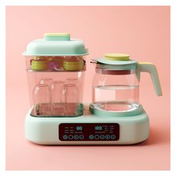 Lifelong Baby Bottle Sterilizer with Kettle for Feeding Bottles | Bottle Warmer for Babies, Bottle Sterilizer Machine with Drying Function| Capacity of 5 Baby Bottles| Bottle Sterilization - Sea Green-image-30