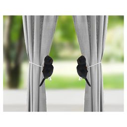 Tickles 2 Pcs Mouse Soft Stuffed Plush Hanging Toy For Kids Boys & Girls Home Decoration (Size: 15 cm Color: Black)-15