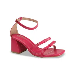Lavie Block Sandals with Bows-8
