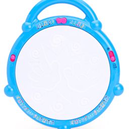 ToyMark Musical Drum with Stick & Flashing Lights -(Color May Vary) image 2