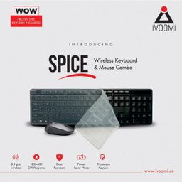 iVoomi Spice Wireless Keyboard and Mouse Combo image 5