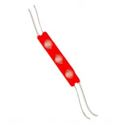 3 Red Color 5050 SMD LED Module -  Ultra Bright Waterproof SMD LED - 12V DC-13