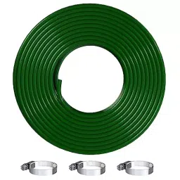 ORILEY 25.4 mm (1 Inch) Braided Water Pipe with Hose Connector Dark Green, OR-WPG-42 (Roll of 50 m)-image-47