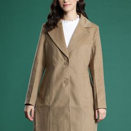 DressBerry Single-Breasted Longline Overcoat-picture-8