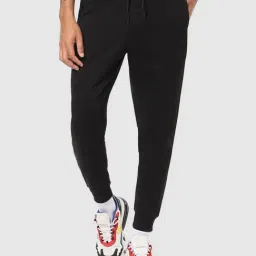 Bewakoof Black Regular Fit Joggers-picture-34
