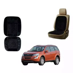 Auto Pearl VB2Bl16 Polyester, Cotton Vehicle Seating Pad For Mahindra 500 Black-36