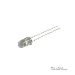 BROADCOM LED, 5MM, AMBER, HLMP-EL15-SV000-36