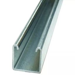 Unistrut Galvanised Steel 3m Channel Splice Support 1.91kg/m Fits Channel Size 21x41 mm, P3300 (Pack of 2)-image-63