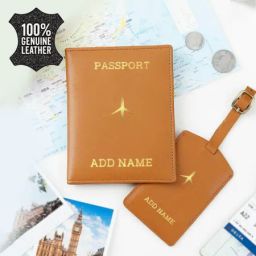 Travel Companion Personalized Combo - Tan-image-4