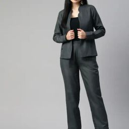 Cottinfab Grey Cotton Co-Ord Set-image-21