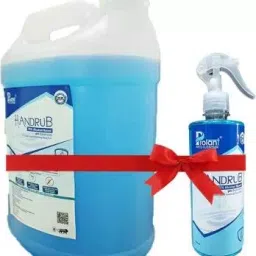 Prolant Hand Sanitizer 5ltr 75% Acohol Plus 500 ml Trigger Spray Combo-image-53