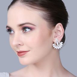 OPUS GEMS Artificial Stones Studded Circular Shaped Studs-image-61