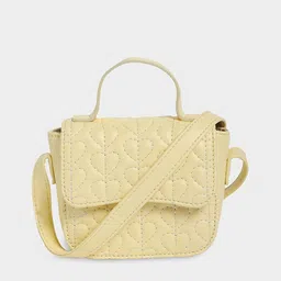 MiArcus Self Design Structured Sling Bag with Tasselled image 2