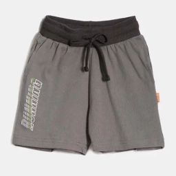 Dixcy Scott Originals Kids Frost Grey Cotton Printed Shorts-image-22