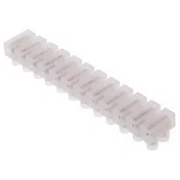 RS PRO Non-Fused Terminal Block 12-Way 15-61 A 7 AWG Wire Screw Down Termination, 8670972 image 3