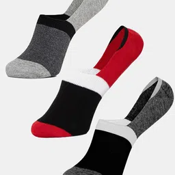 Bodycare Men Pack Of 3 Colorblocked Loafer Length Socks-image-66