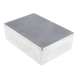RS PRO Silver Die Cast Aluminium Enclosure, Silver Lid, 171.9 x 120.9 x 55mm Model No 5173355-image-35