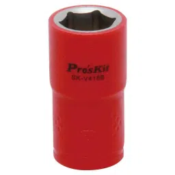 Pro'sKit SK-V418B VDE 1000V Insulated 12.7 mm(1/2") Drive Socket 18mm-38
