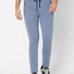 Sweet Dreams Men Blue Slim-Fit Solid Track Pants-image-29
