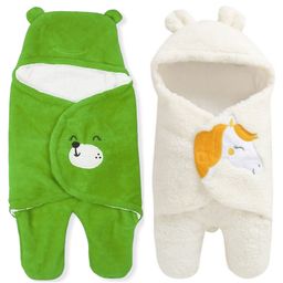 Brandonn Flannel Hooded Wearable Blanket Unicorn Patch Pack of 2 - Green, White-image-67