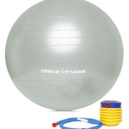Cosco Gym Ball with Foot Pump Grey - Circumference 85 cm-image-54